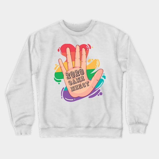 2020 same mercy graphic would not recommed Crewneck Sweatshirt by tedd